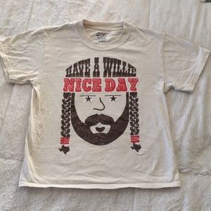 Have A Willie Nice Day tee